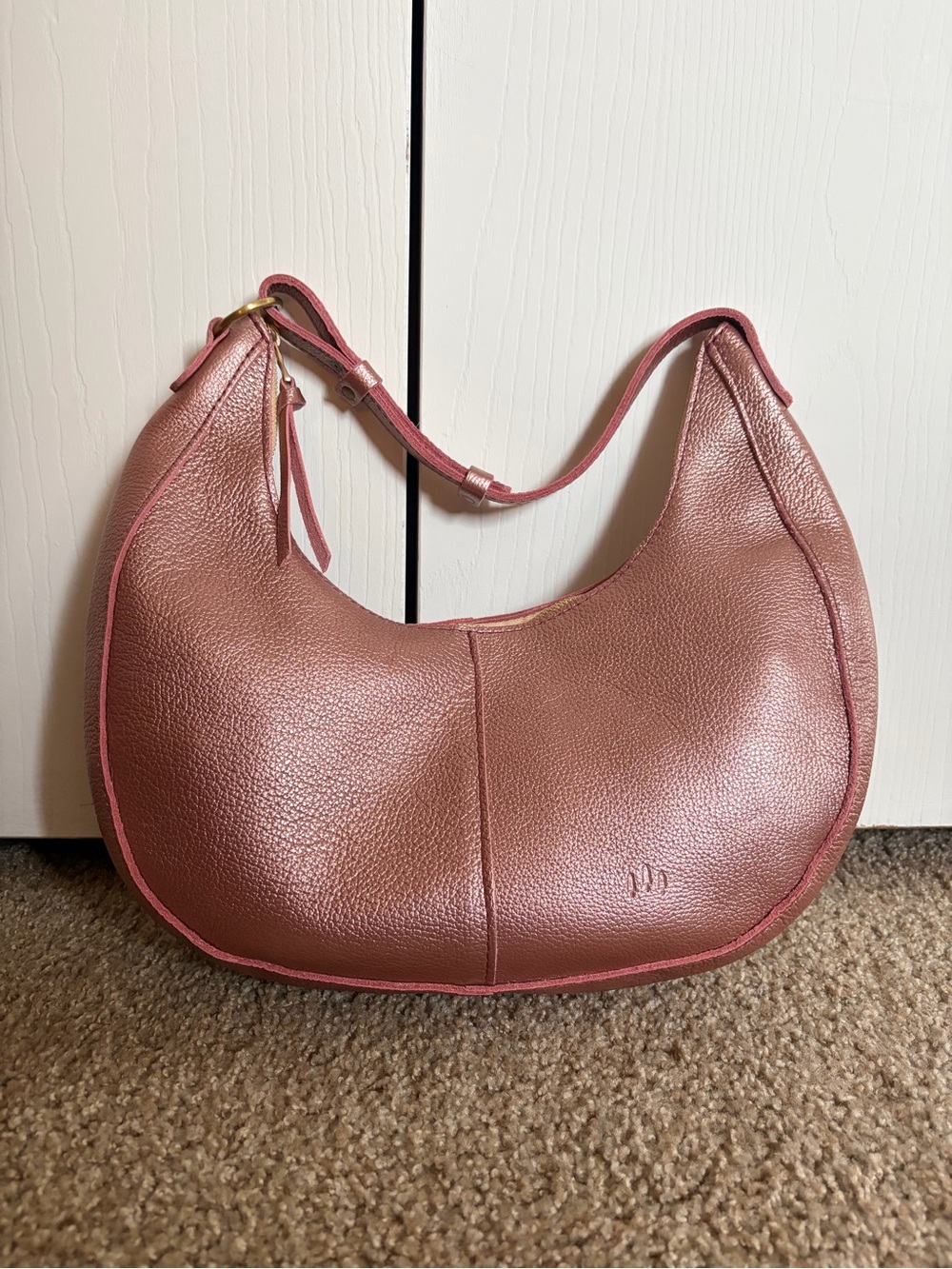 RARE Portland Leather Goods Large Nora Shoulder Bag in Supernova 💓 UNICORN🦄 NWOT